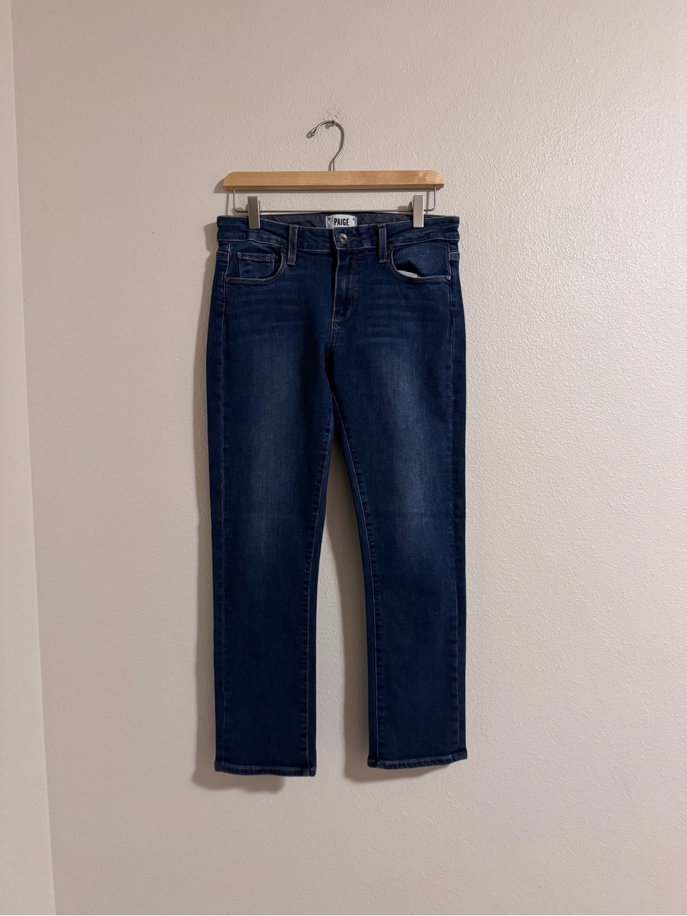 PAIGE Indigo Straight Leg Jeans